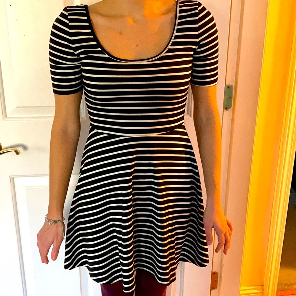 Black and White dress